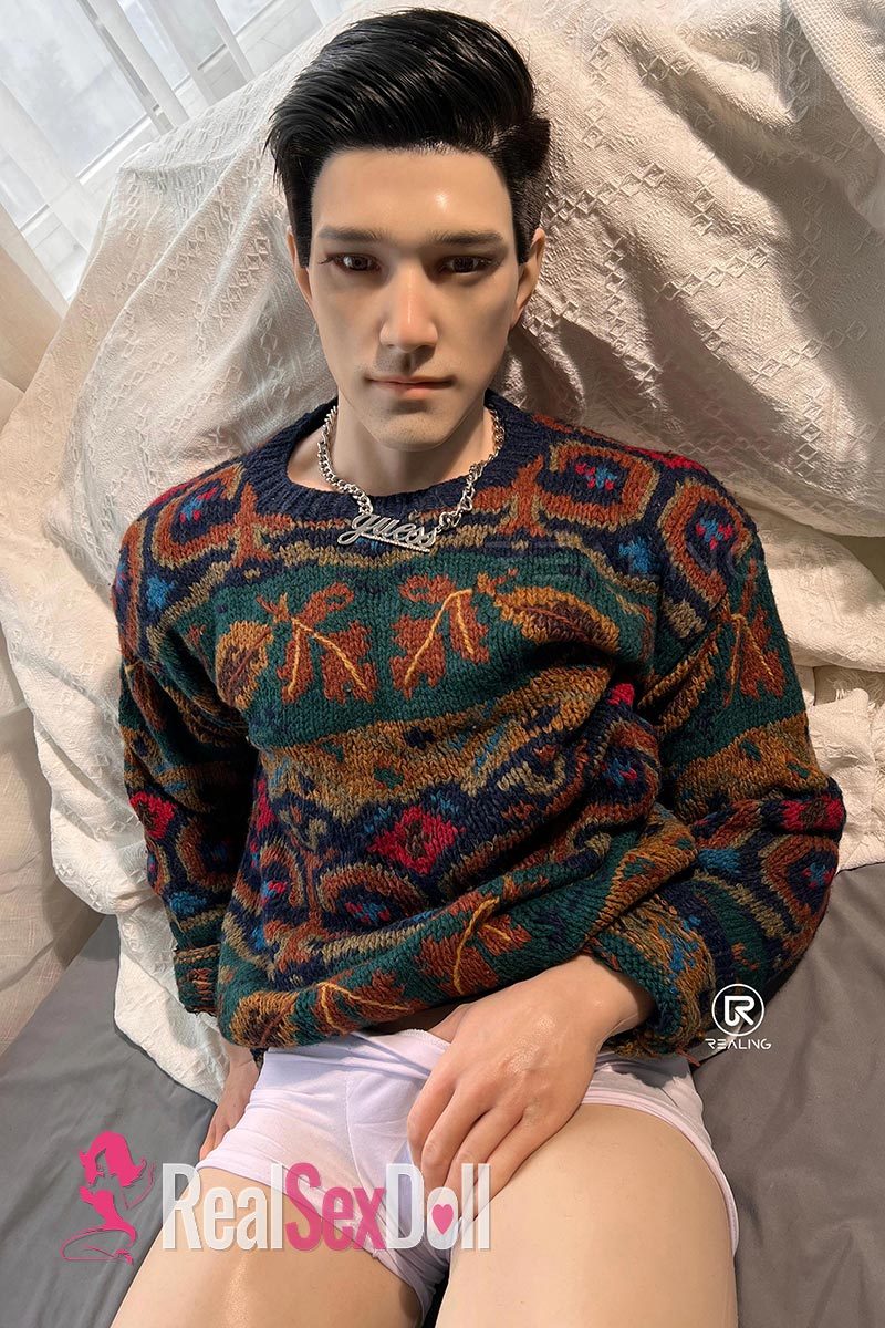 180cm / 5ft11 Male Silicone Sex Doll Bertin — 180cm — SILICONE