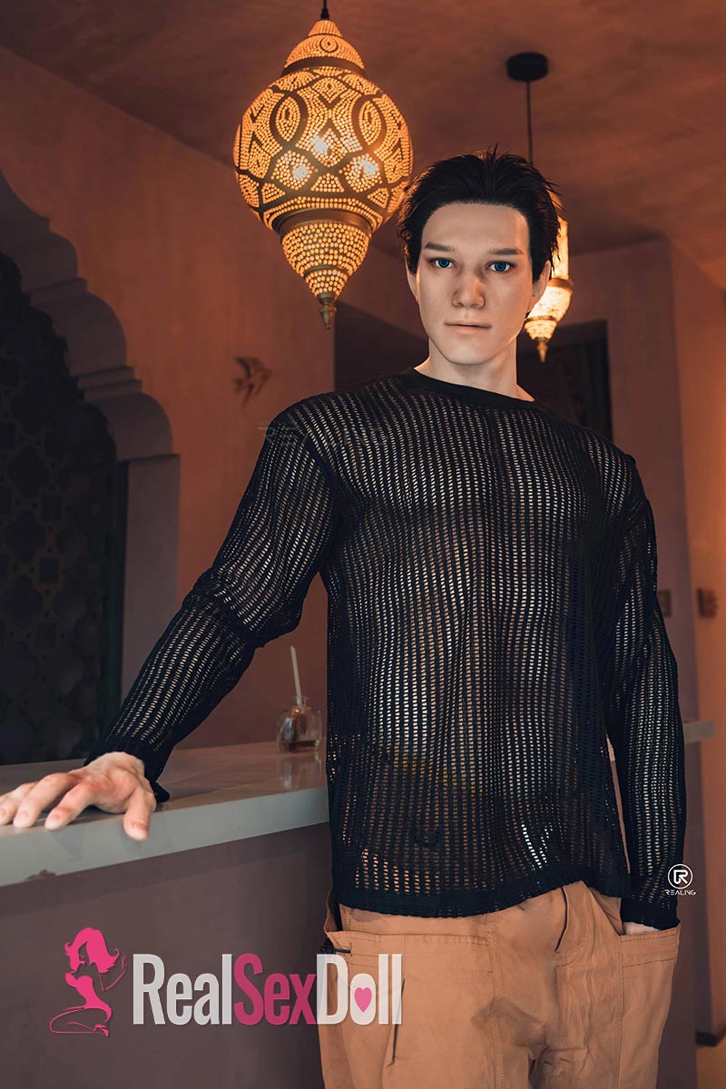 180cm / 5ft11 Male Silicone Sex Doll Robin — 180cm — SILICONE
