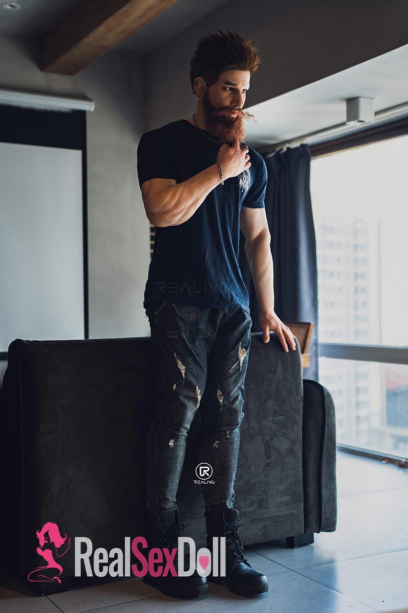 180cm / 5ft11 Male Silicone Sex Doll Winthrop vista 5