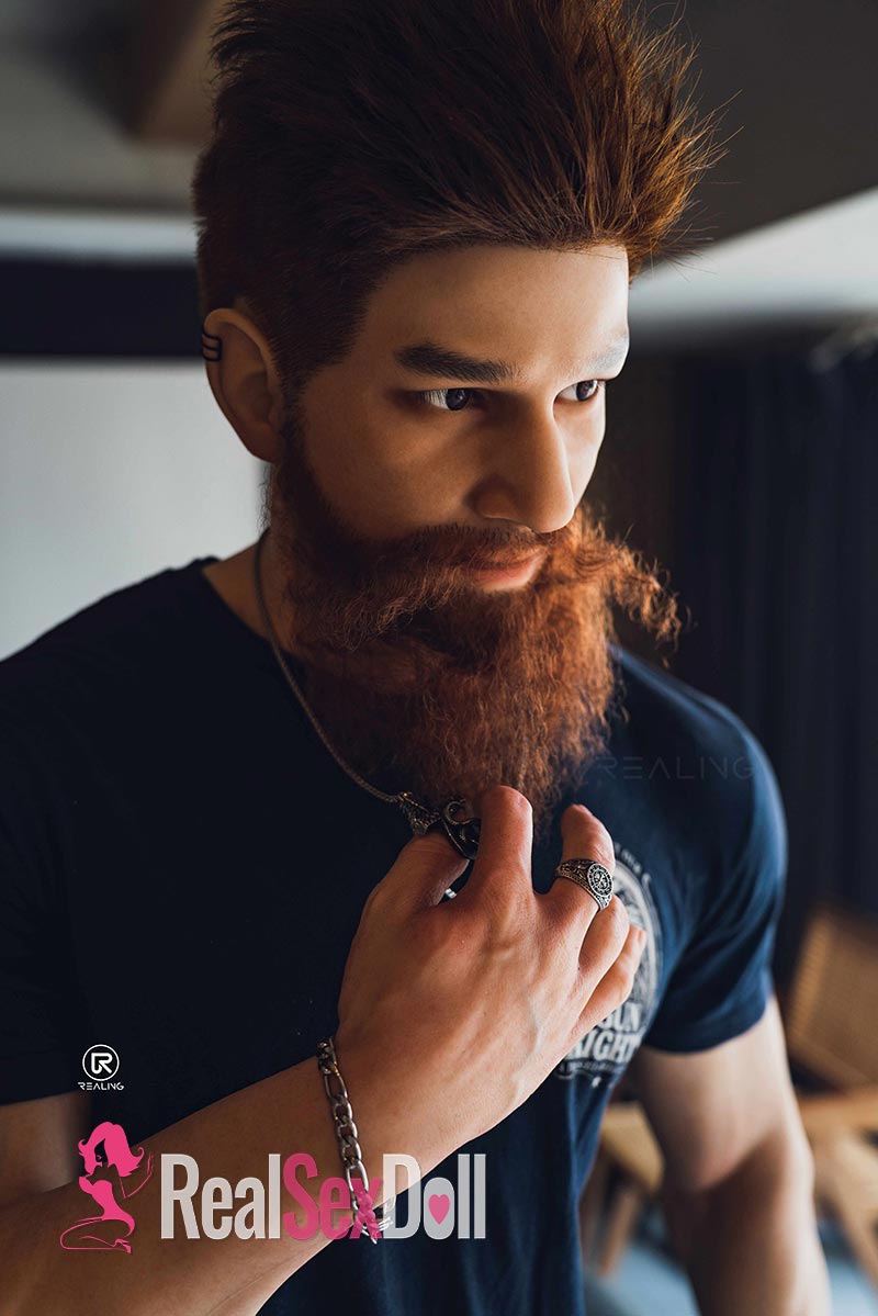180cm / 5ft11 Male Silicone Sex Doll Winthrop — 180cm — SILICONE