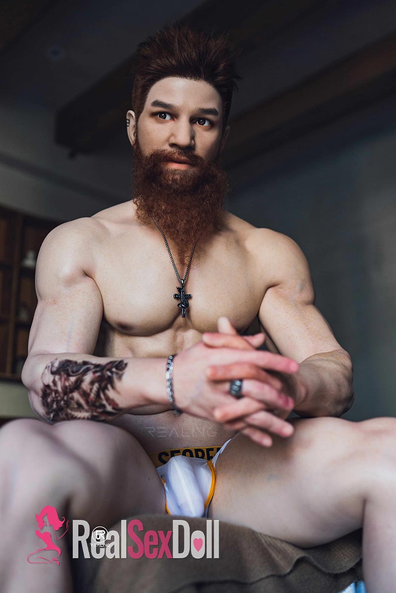 180cm / 5ft11 Male Silicone Sex Doll Winthrop vista 2