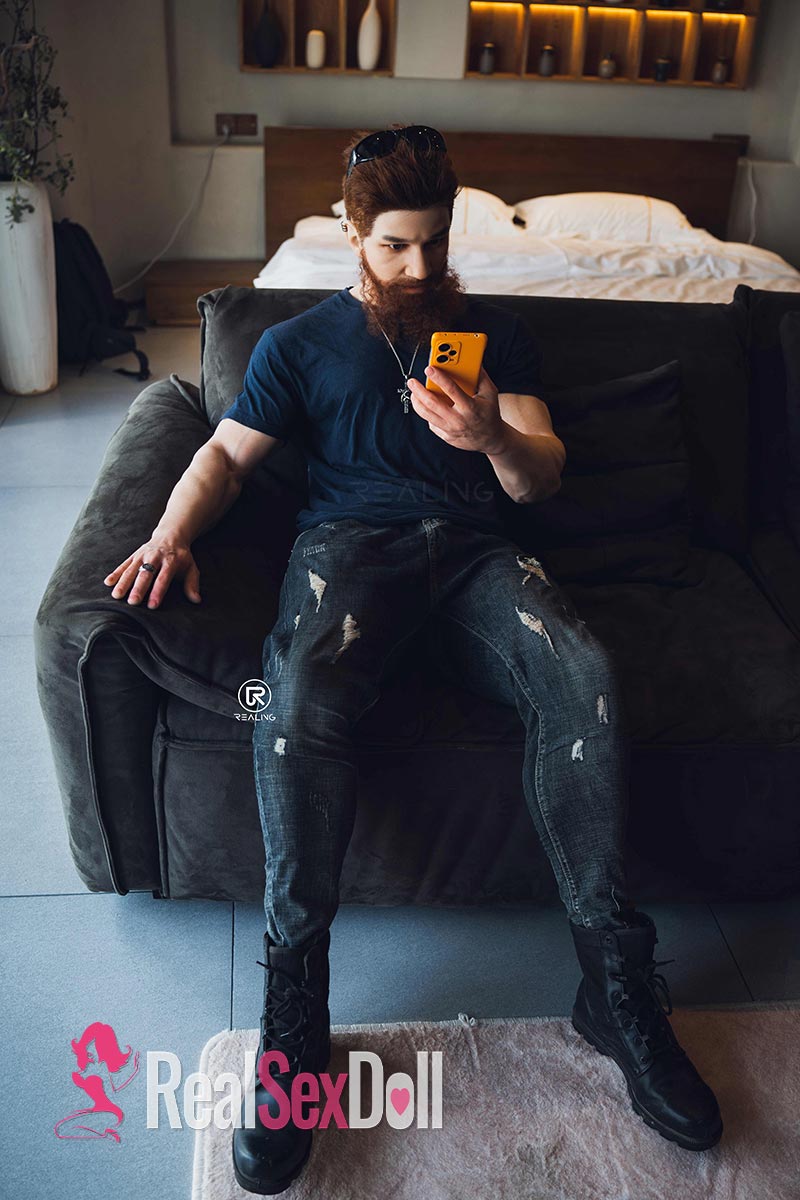 180cm / 5ft11 Male Silicone Sex Doll Winthrop vista 4