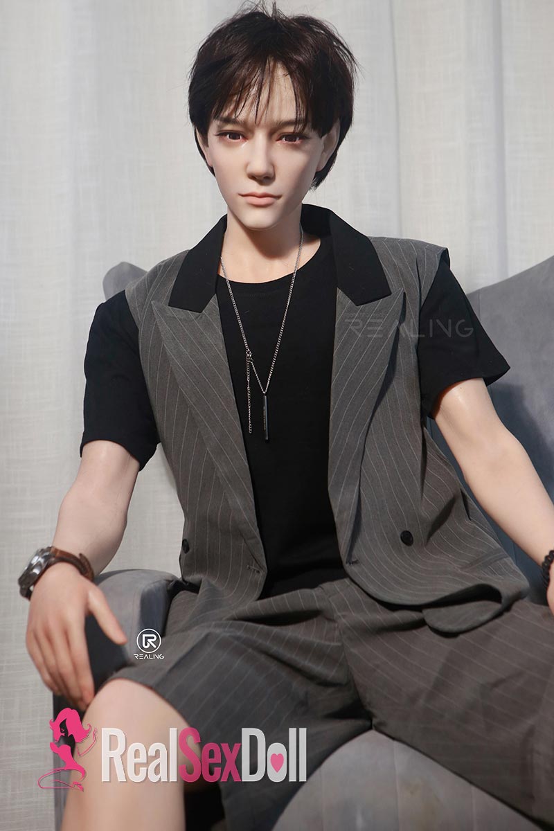 170cm / 5ft7 Male Silicone Sex Doll Kirin — 170cm — SILICONE