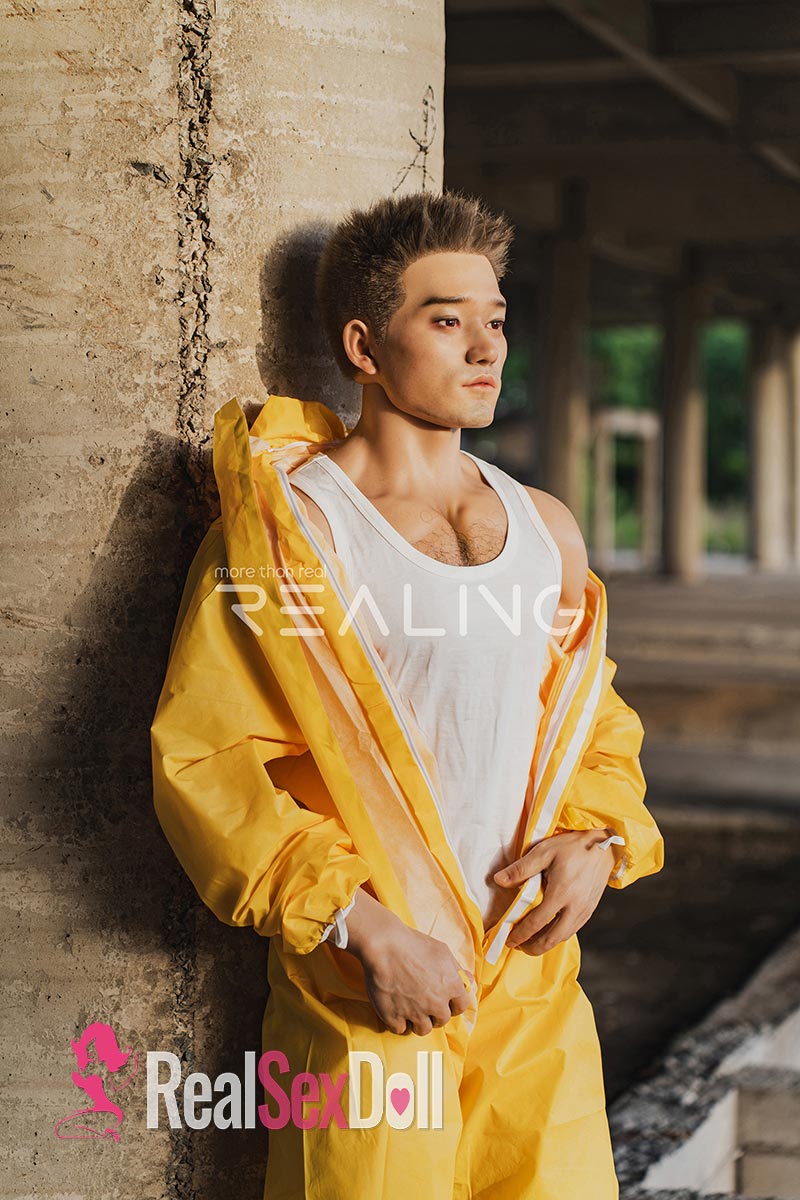 180cm / 5ft11 Male Silicone Sex Doll Zane (ROS Available) vista 2