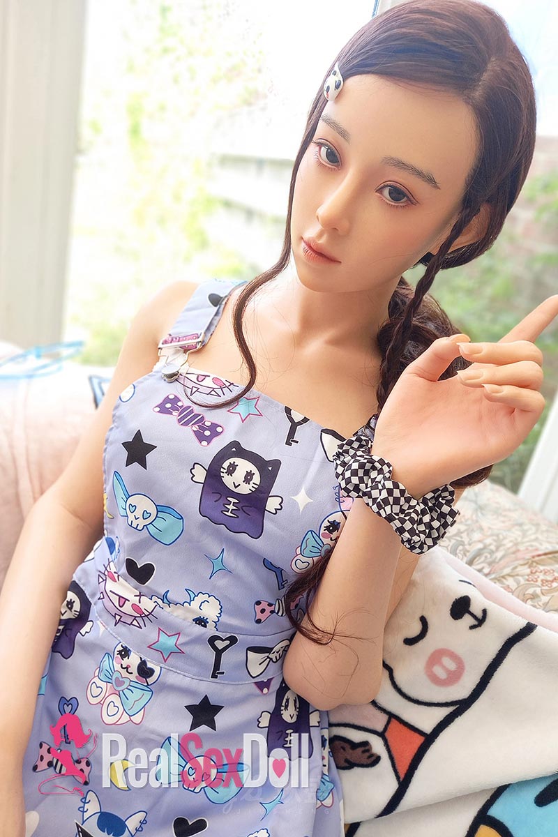 168cm / 5ft6 C-Cup Full Silicone Sex Doll Aki with Head #62 vista 5