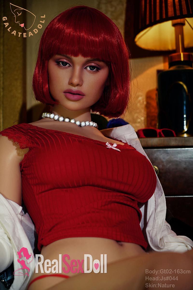 163cm / 5ft4 GT02 Real Skin Texture Silicone Sex Doll With Head JS#044 — 163cm — SILICONE