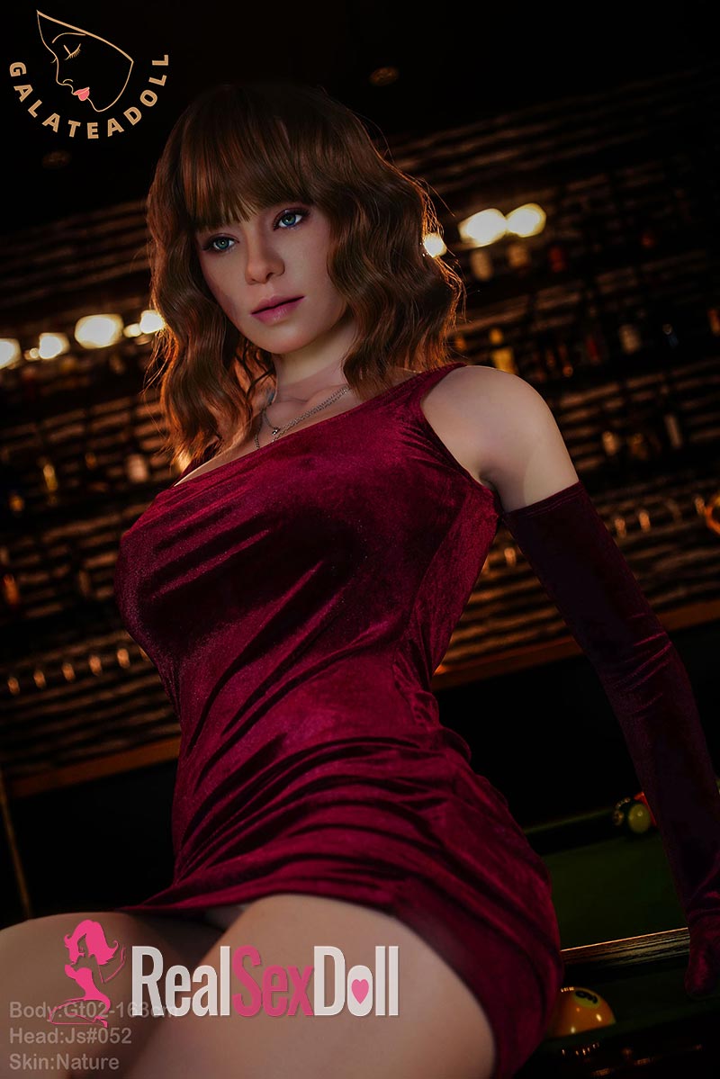 163cm / 5ft4 GT02 Real Skin Texture Silicone Sex Doll With Head JS#052 vista 4