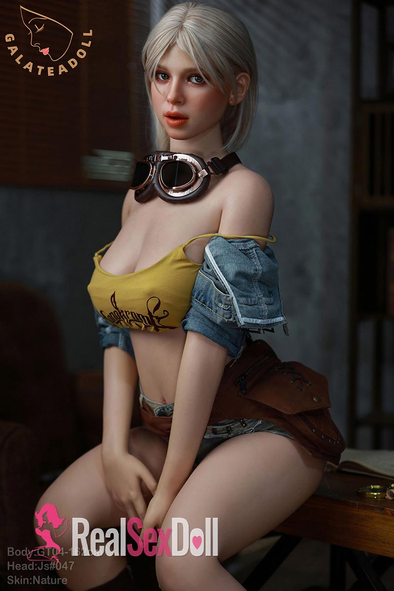 162cm / 5ft4 GT04 Real Skin Texture Silicone Sex Doll With Head JS#047 vista 5