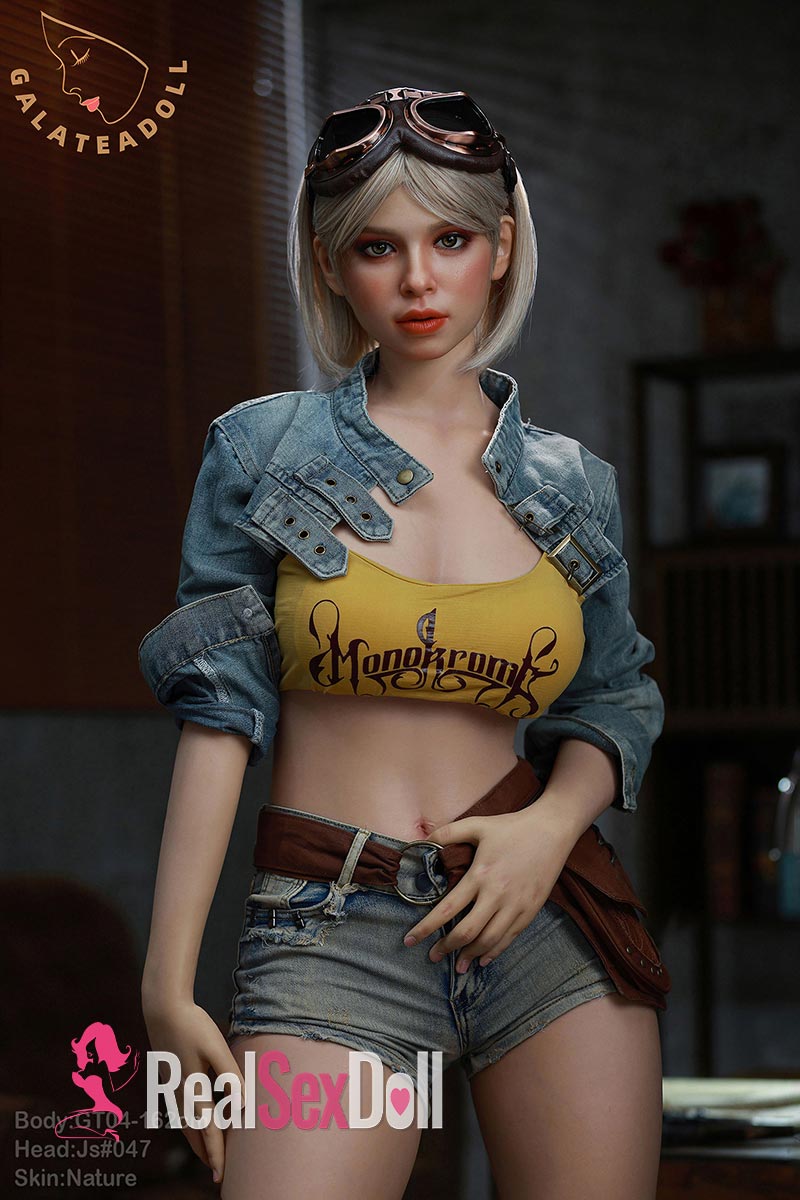 162cm / 5ft4 GT04 Real Skin Texture Silicone Sex Doll With Head JS#047 vista 6