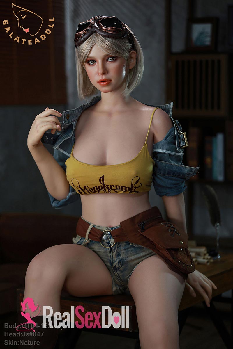 162cm / 5ft4 GT04 Real Skin Texture Silicone Sex Doll With Head JS#047 vista 3