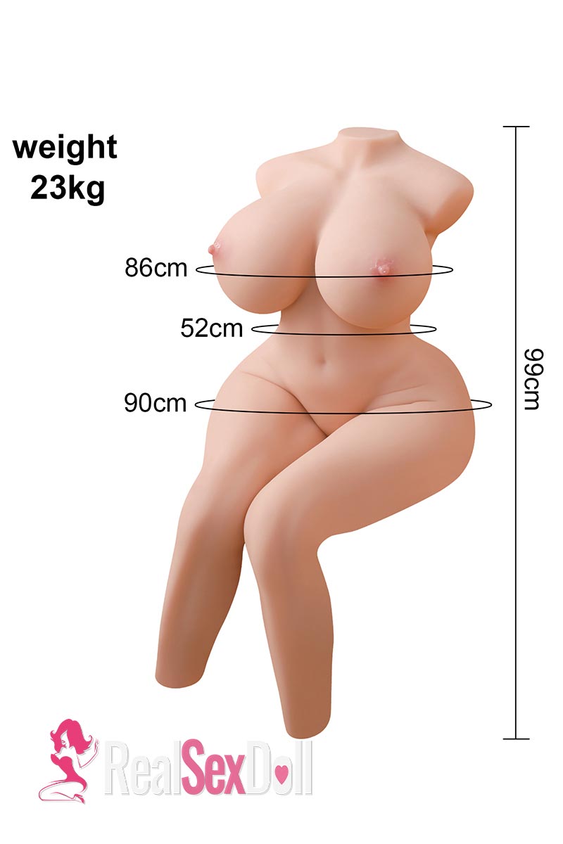 99cm / 39 Midium Sex Doll Torso Cardy In Stock vista 6
