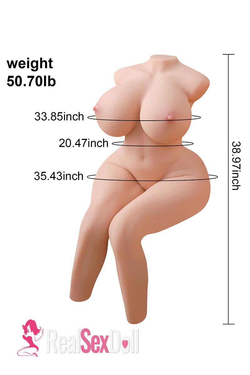 99cm / 39 Midium Sex Doll Torso Cardy In Stock vista 2