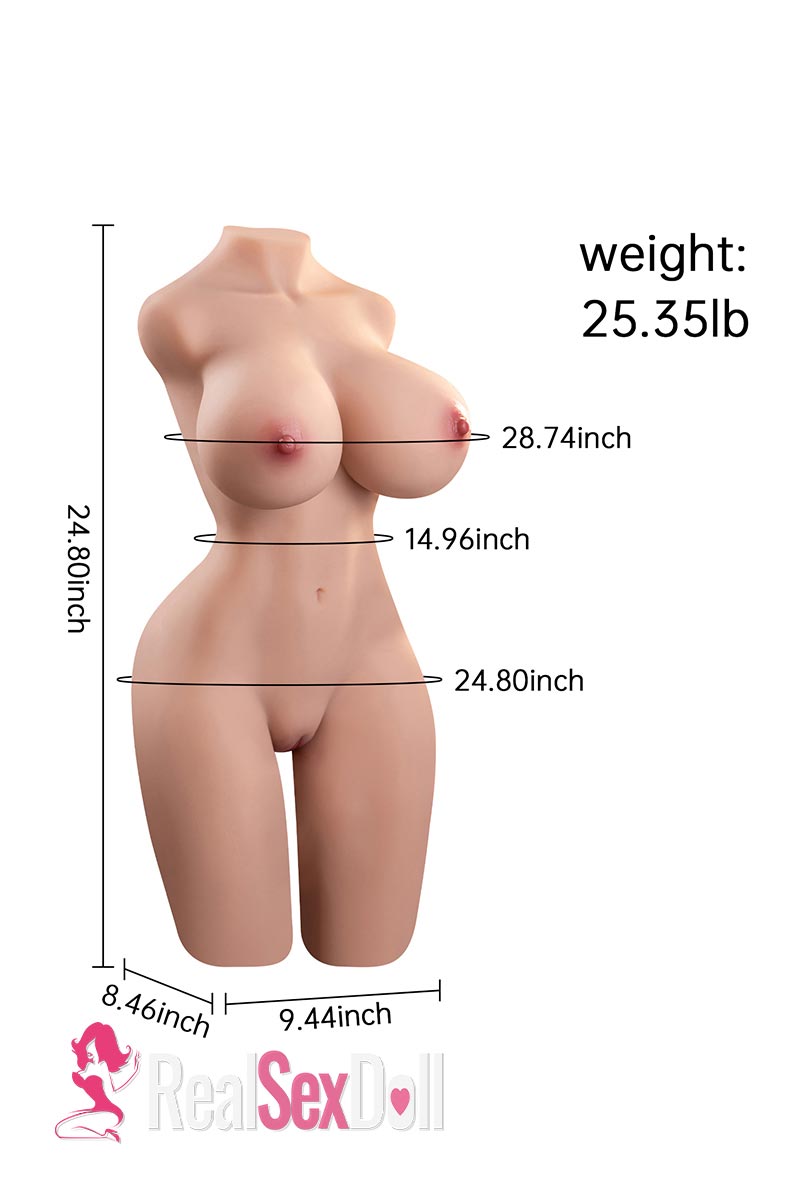 25.35 lbs Sex Doll Torso Josiah In Stock vista 3