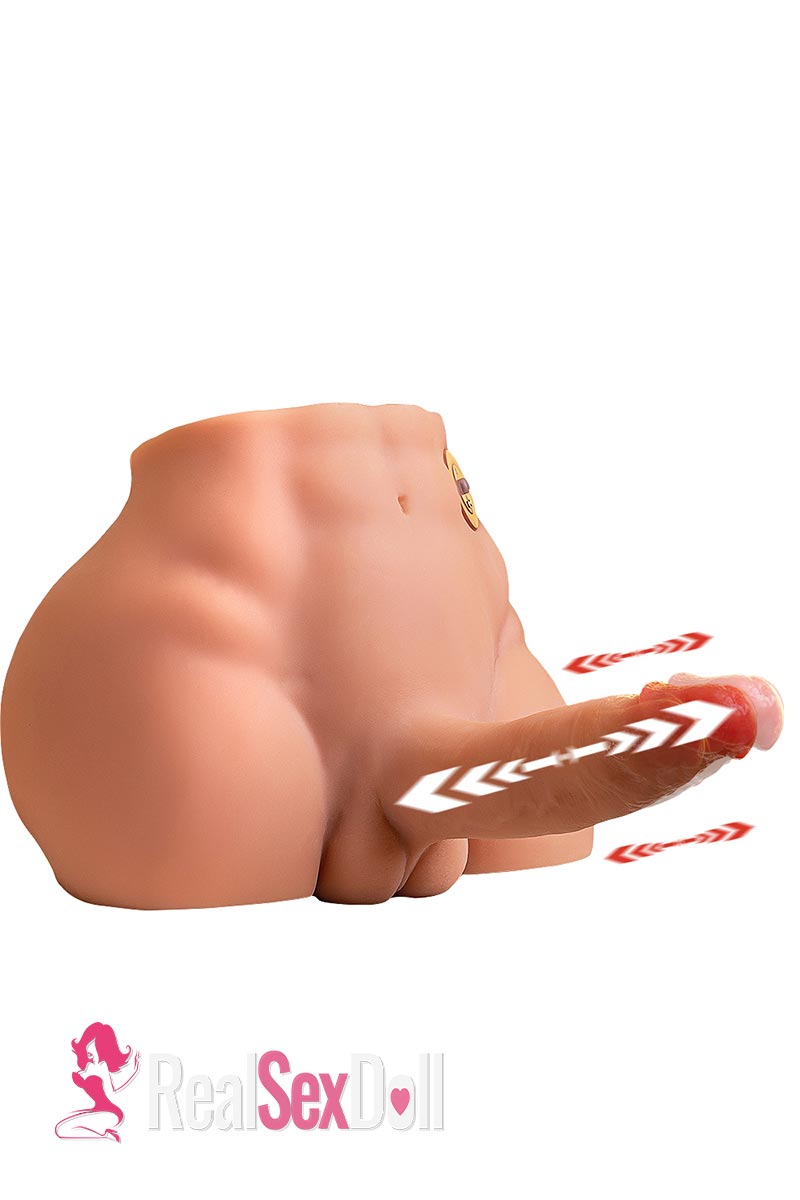 9.6 lbs Male Sex Doll Torso Pear With Vibrating Pennis In Stock — TPE