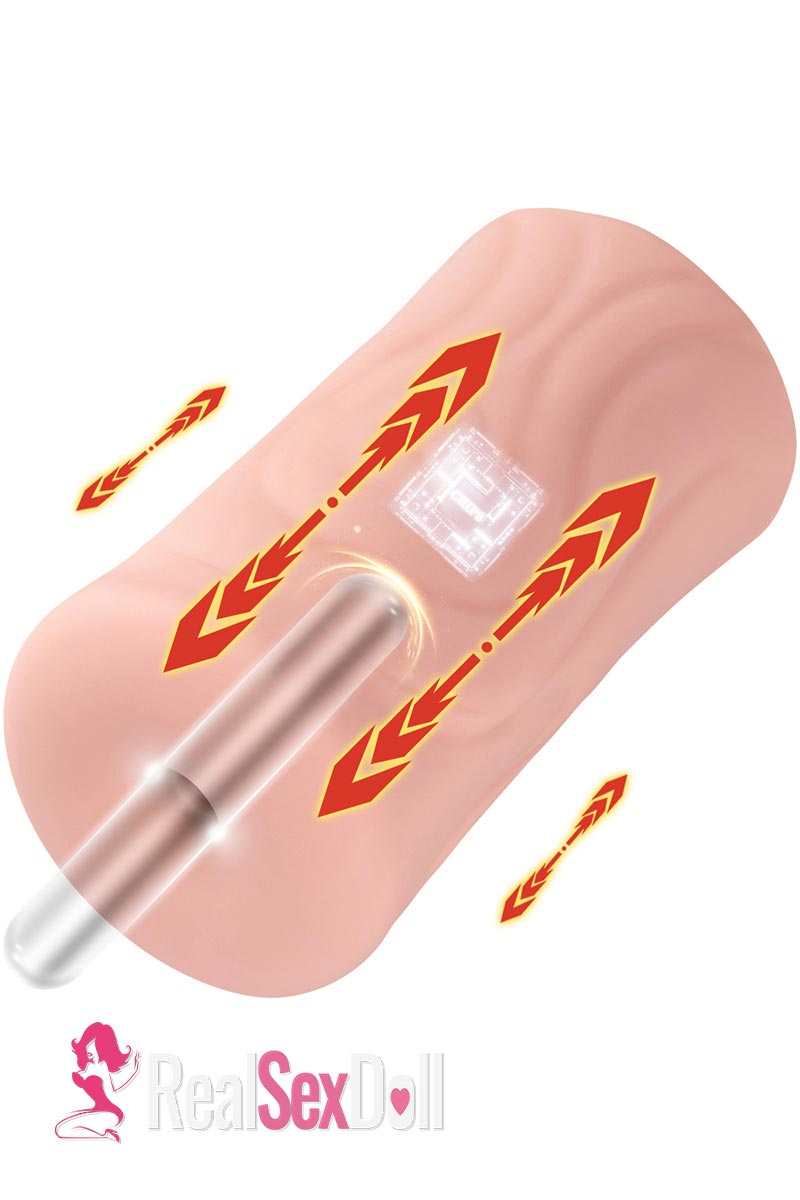 26cm / 10.2 Sex Doll Vagina Vibrating Masturbation In Stock — 26cm — TPE