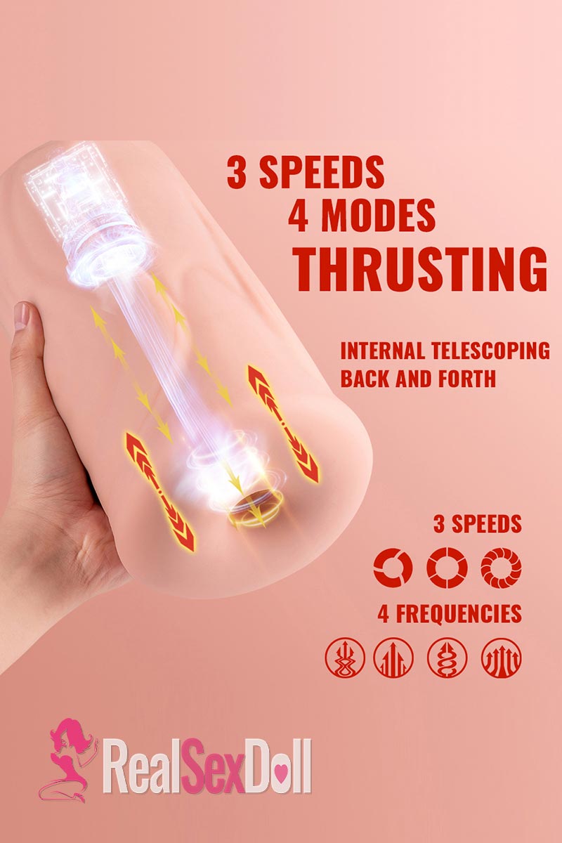 26cm / 10.2 Sex Doll Vagina Vibrating Masturbation In Stock vista 3