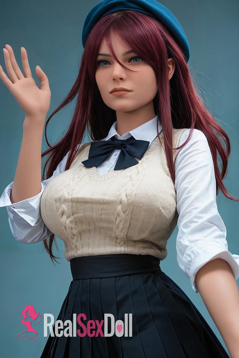 160cm / 5ft3 Curvy TPE Sex Doll With Head #AB15 vista 3