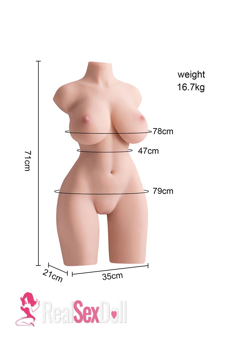 36.81lbs Electric Sex Doll Torso Teddy In Stock vista 5