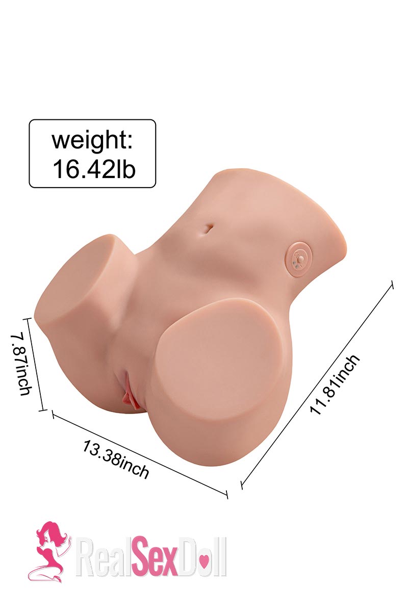 16.42 lbs Electric Sex Doll Torso Butt Masturbator Sydnie In Stock vista 2