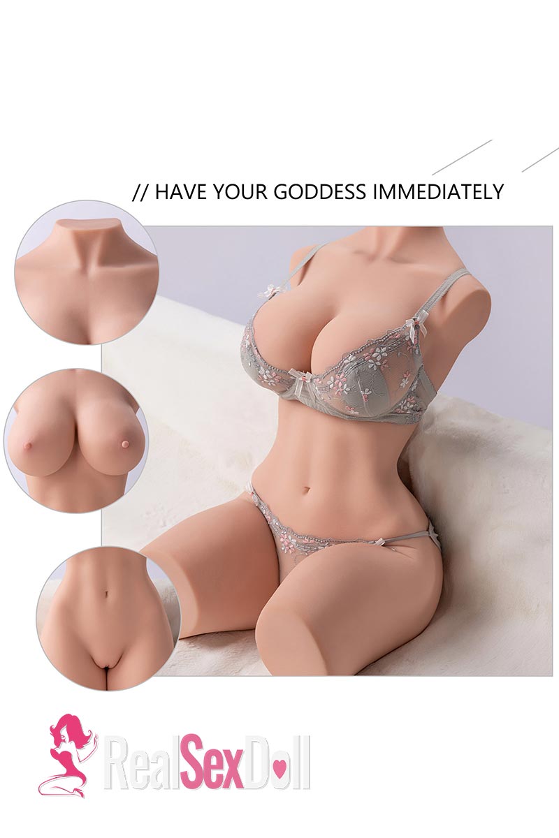 42.32 lbs Sex Doll Torso Little Elektra In Stock vista 6