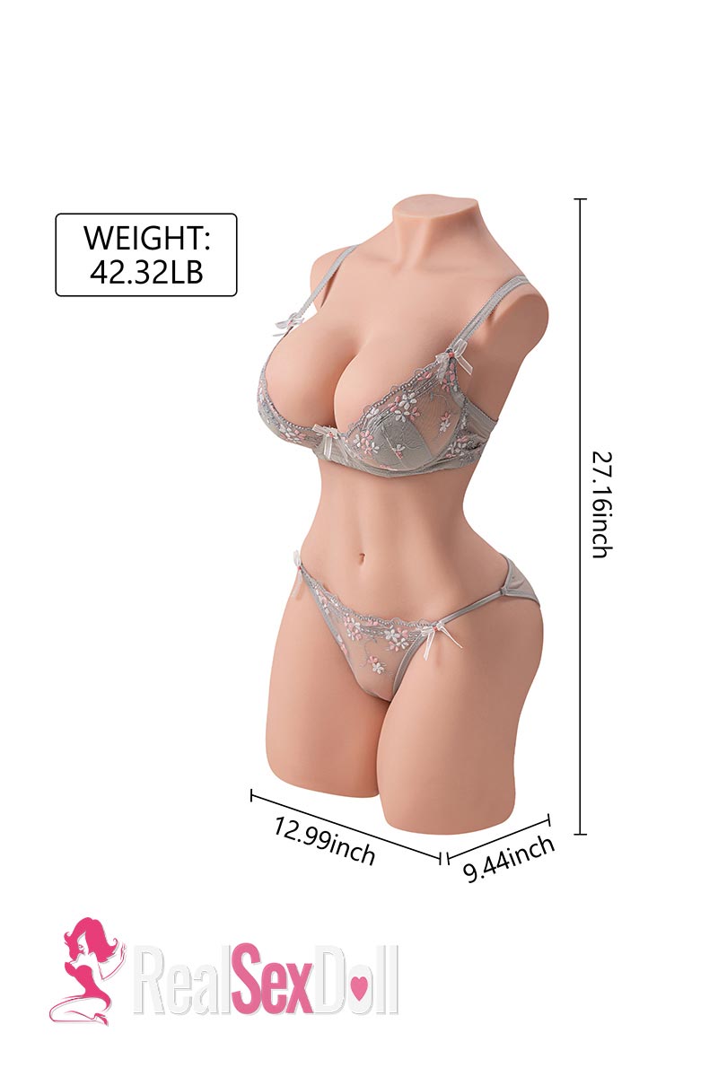 42.32 lbs Sex Doll Torso Little Elektra In Stock — TPE