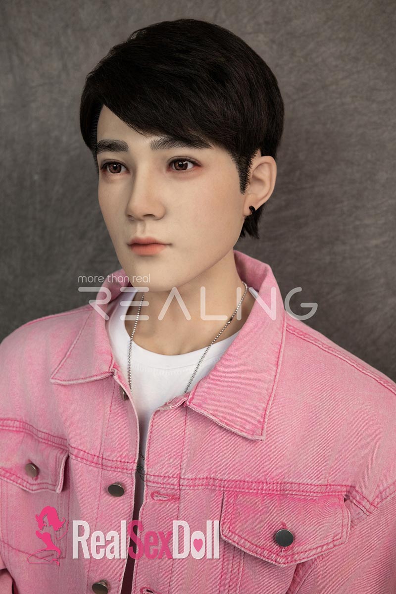175cm / 5ft7 Male Silicone / Hybrid Sex Doll HuaCheng vista 8