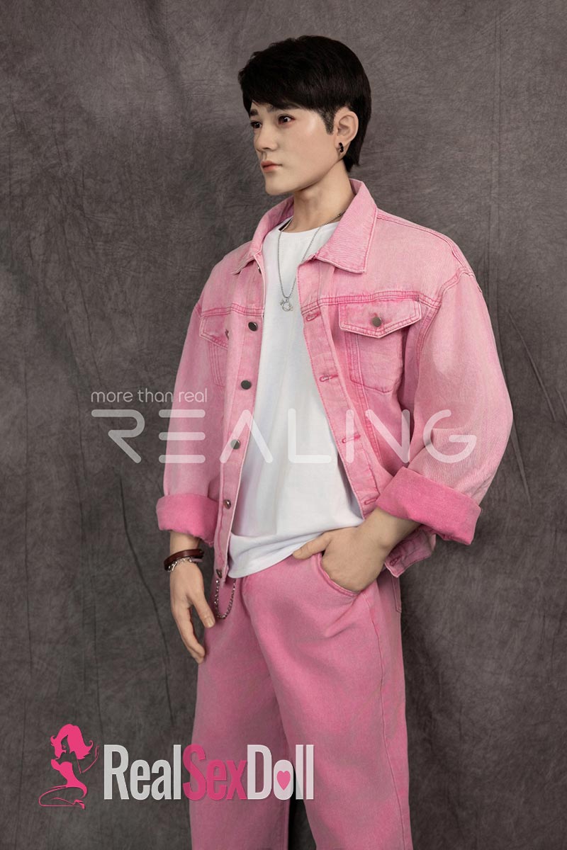 175cm / 5ft7 Male Silicone / Hybrid Sex Doll HuaCheng vista 6