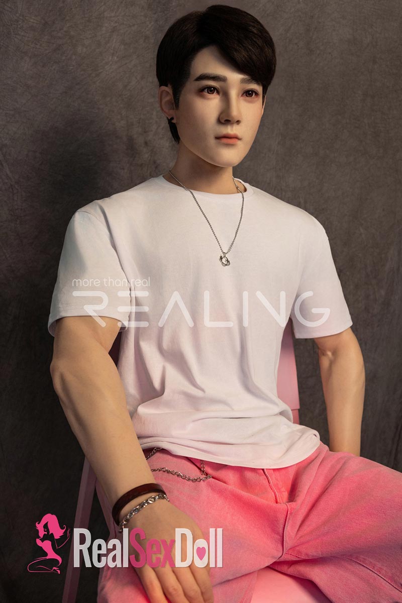 175cm / 5ft7 Male Silicone / Hybrid Sex Doll HuaCheng vista 2
