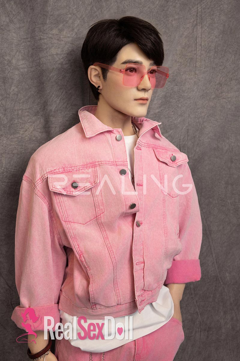 175cm / 5ft7 Male Silicone / Hybrid Sex Doll HuaCheng vista 5