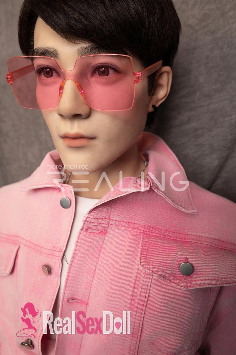 175cm / 5ft7 Male Silicone / Hybrid Sex Doll HuaCheng vista 7
