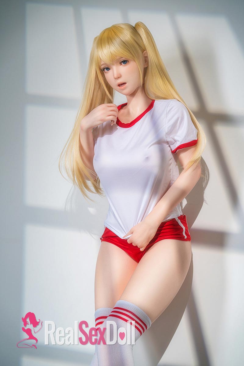 155cm / 5ft1 C-Cup Blonde Silicone Sex Doll With Head GD36-1 vista 7