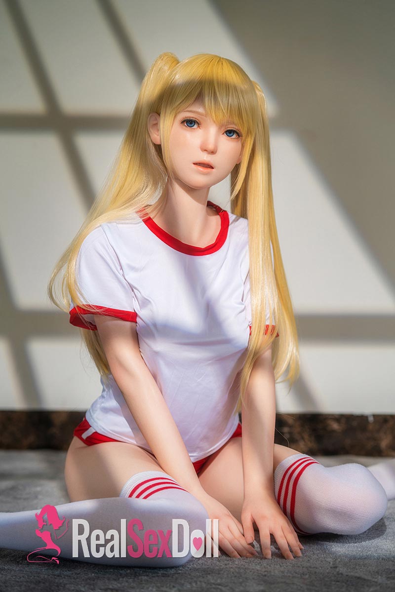 155cm / 5ft1 C-Cup Blonde Silicone Sex Doll With Head GD36-1 vista 8