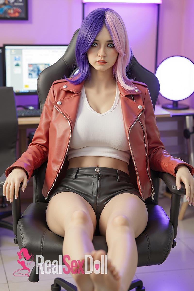 159cm / 5ft2 BBW Hybrid Sex Doll With Silicone Head #AB8 vista 6