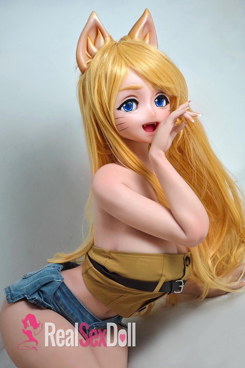 148cm / 4ft10 Anime Sex Doll Kako Motoko With Head AHR007 vista 2