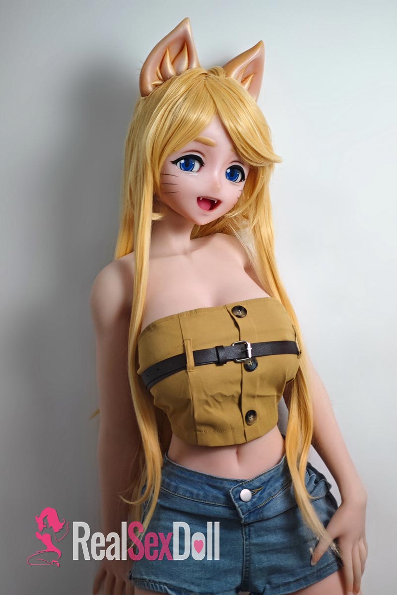 148cm / 4ft10 Anime Sex Doll Kako Motoko With Head AHR007 vista 3