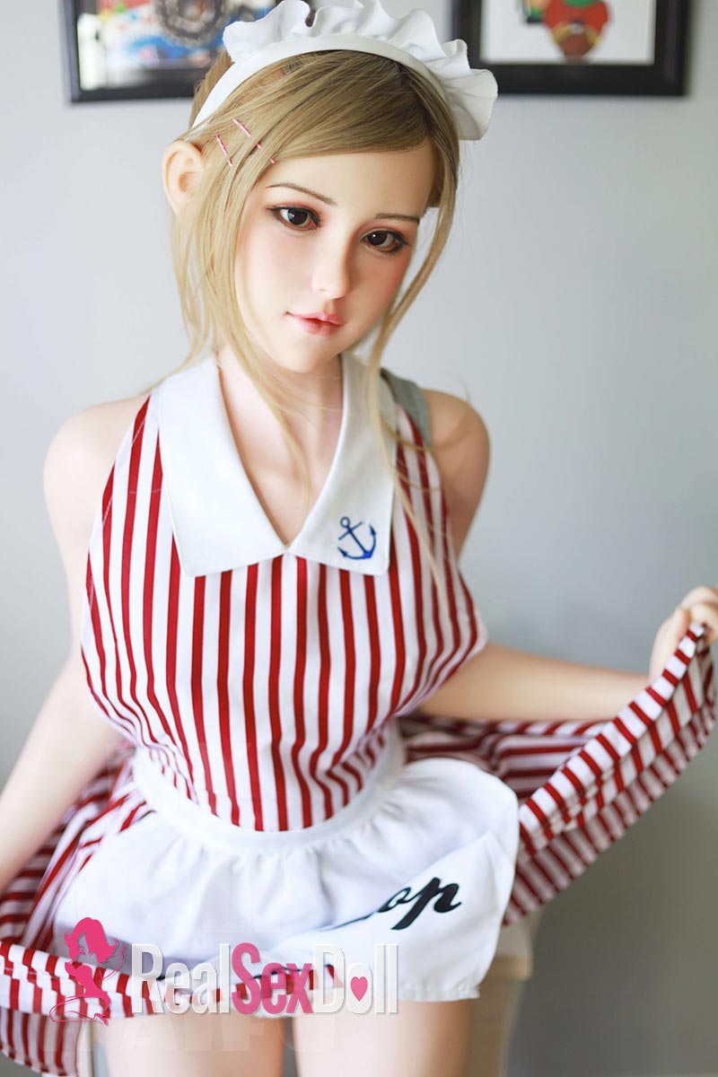 148cm / 4ft10 B-cup Silicone Sex Doll Arisa With Head #8 (ROS Available) — 148cm — SILICONE