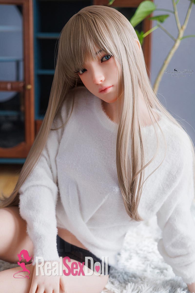 148cm / 4ft10 B-cup Silicone Sex Doll Sora With Head #70 — 148cm — SILICONE