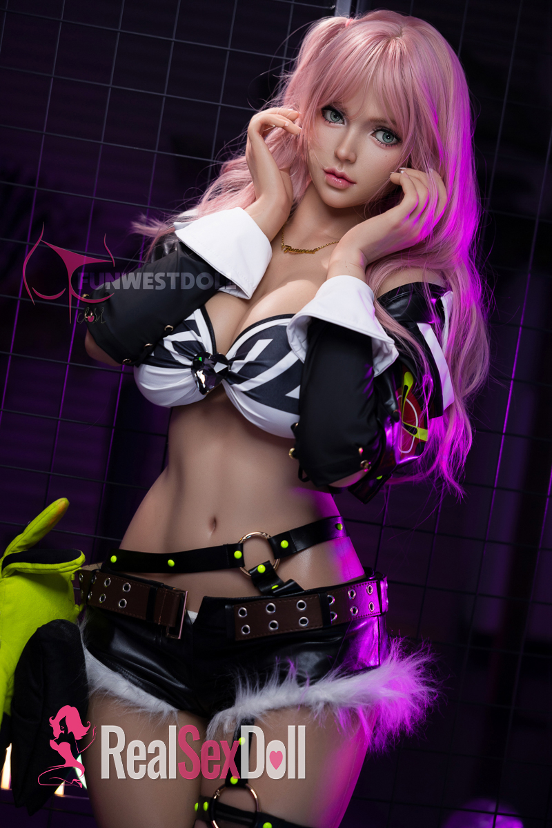 157cm / 5ft2 G-Cup Cosplay Silicone Sex Doll Lily with Head #036S, Real Skin Texture [USA Stock]