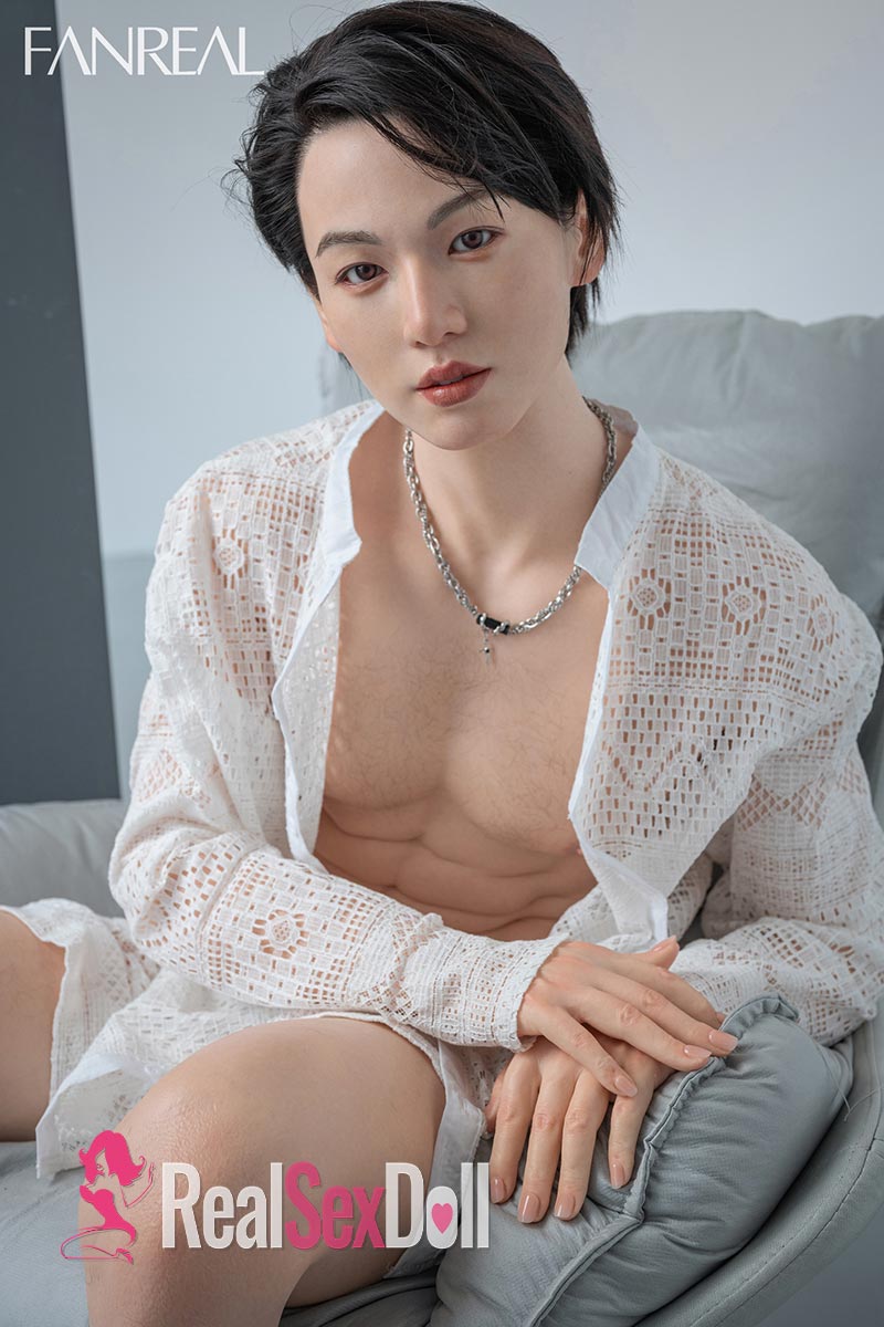 173cm / 5ft8 Silicone Male Sex Doll Kevin With Built-in Penis vista 5