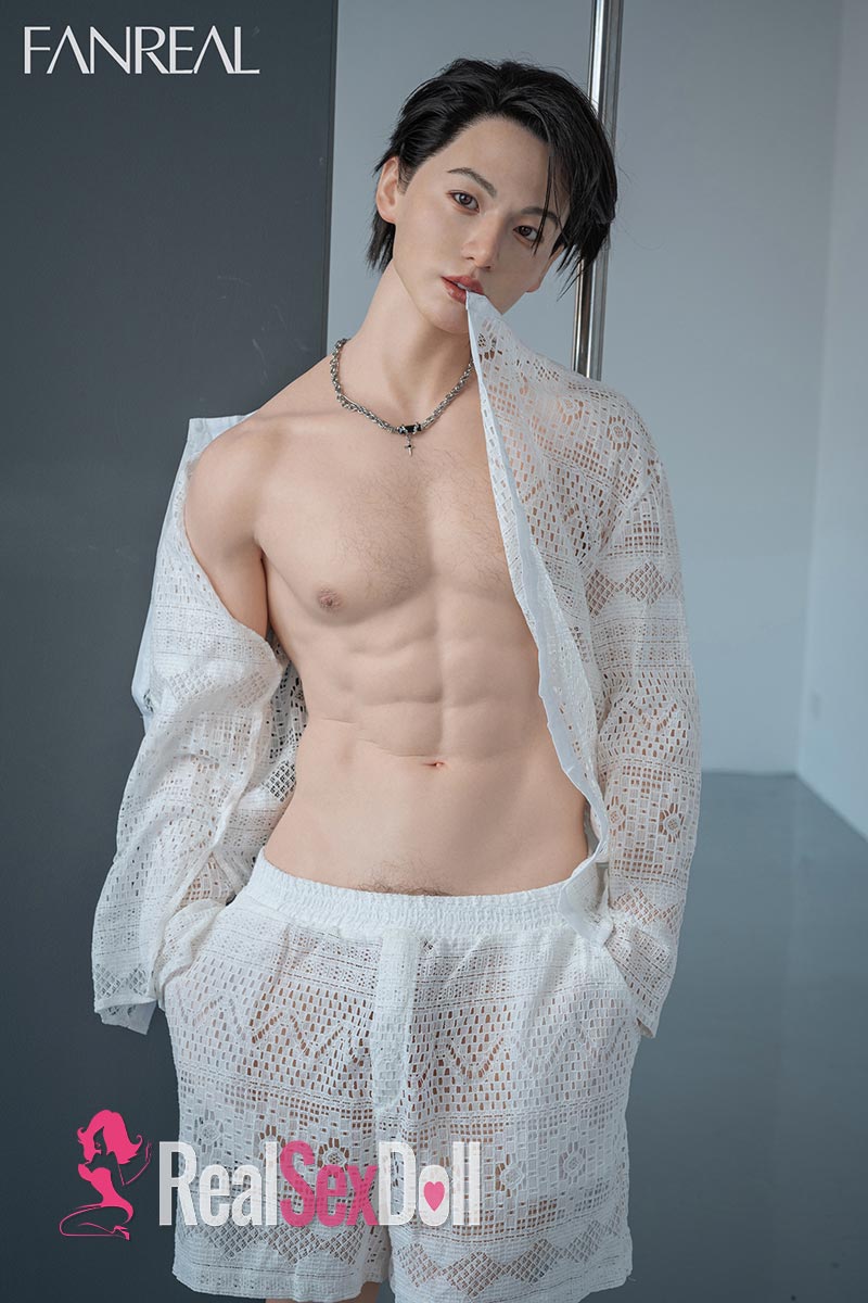 173cm / 5ft8 Silicone Male Sex Doll Kevin With Built-in Penis vista 3