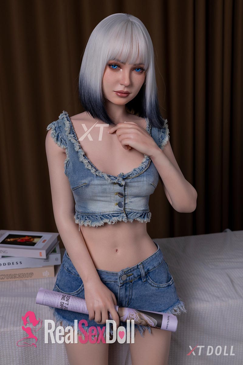 161cm / 5ft3 B-Cup Silicone Sex Doll Natalie With Head #XT-31-B vista 5