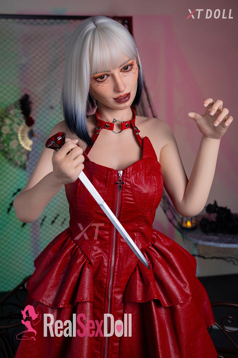 163cm / 5ft3 F-Cup Halloween Silicone Sex Doll Andrea With Head #XT-37-A vista 2