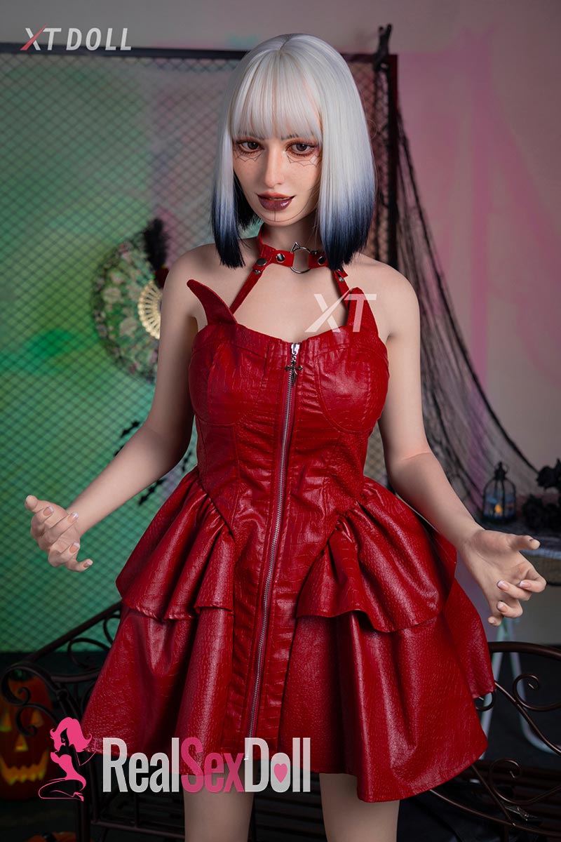 163cm / 5ft3 F-Cup Halloween Silicone Sex Doll Andrea With Head #XT-37-A vista 8