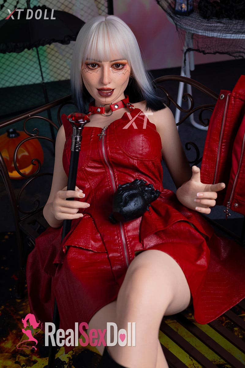 163cm / 5ft3 F-Cup Halloween Silicone Sex Doll Andrea With Head #XT-37-A vista 7