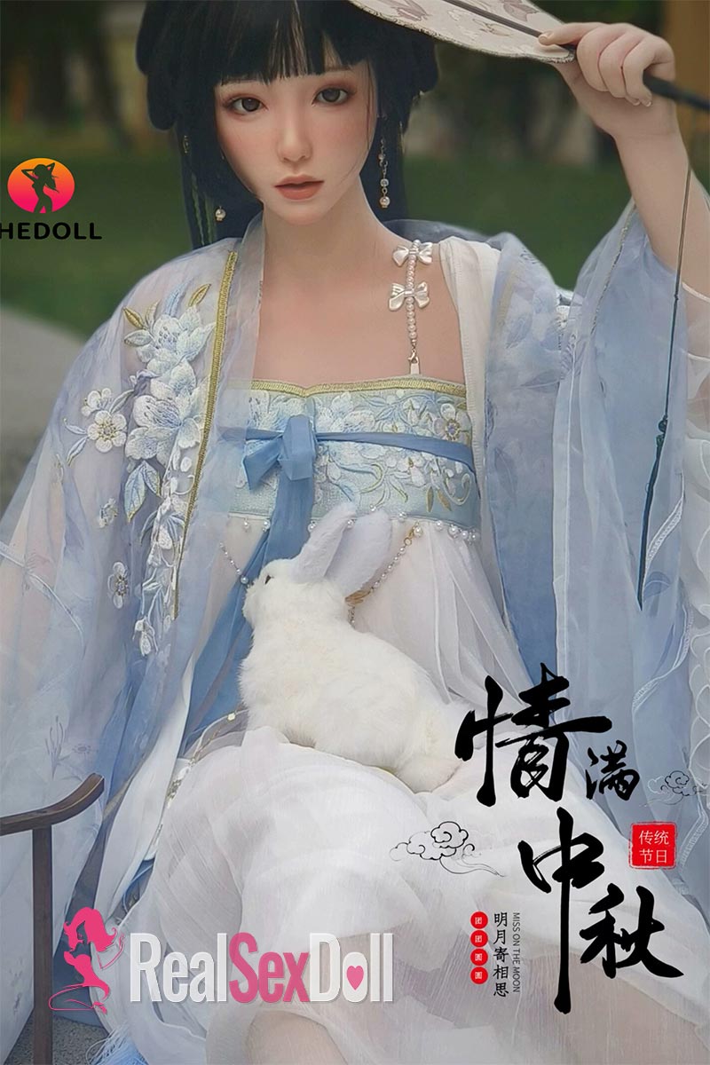 158cm / 5ft2 C-cup Silicone / Hybrid Sex Doll ChuYue vista 6