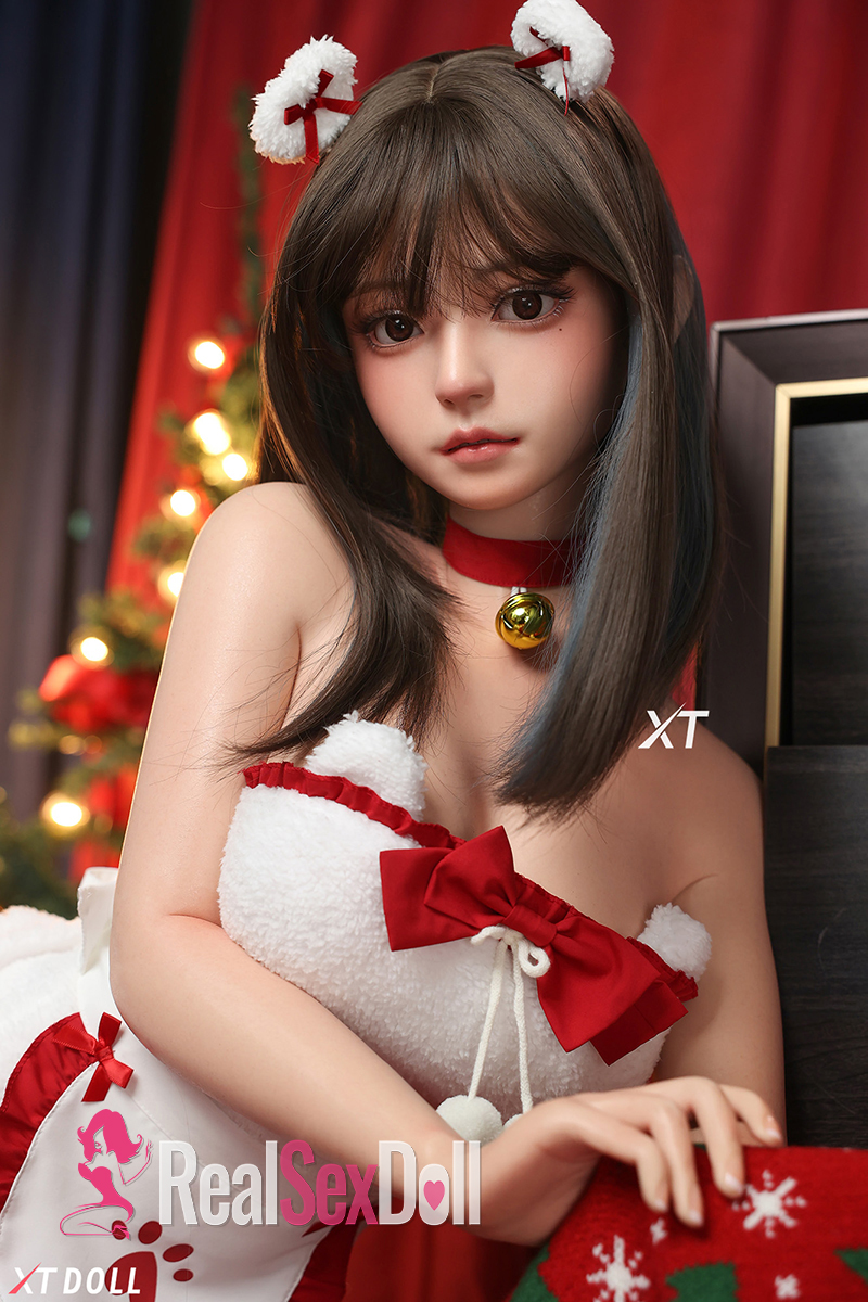 157cm / 5ft1 D-cup Christmas Silicone Sex Doll Akira with Head #XT-byx2-B vista 5