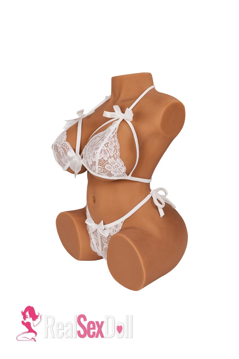 29.7LB 48.5cm Big Boobs Sex Doll Torso Britney 2.0 Wheat In Stock vista 3