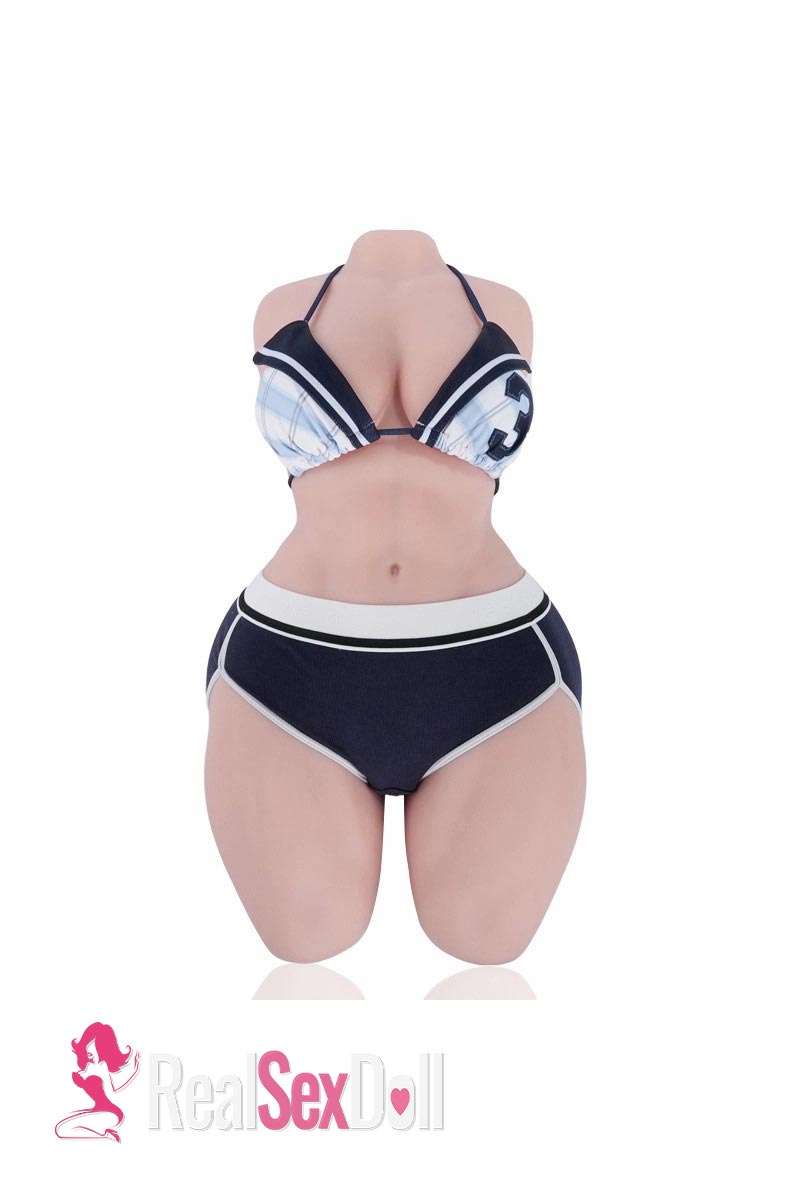 64cm / 25.2 43.9lbs Muscular Sex Doll Torso Hannah (In Stock) — 64cm — TPE