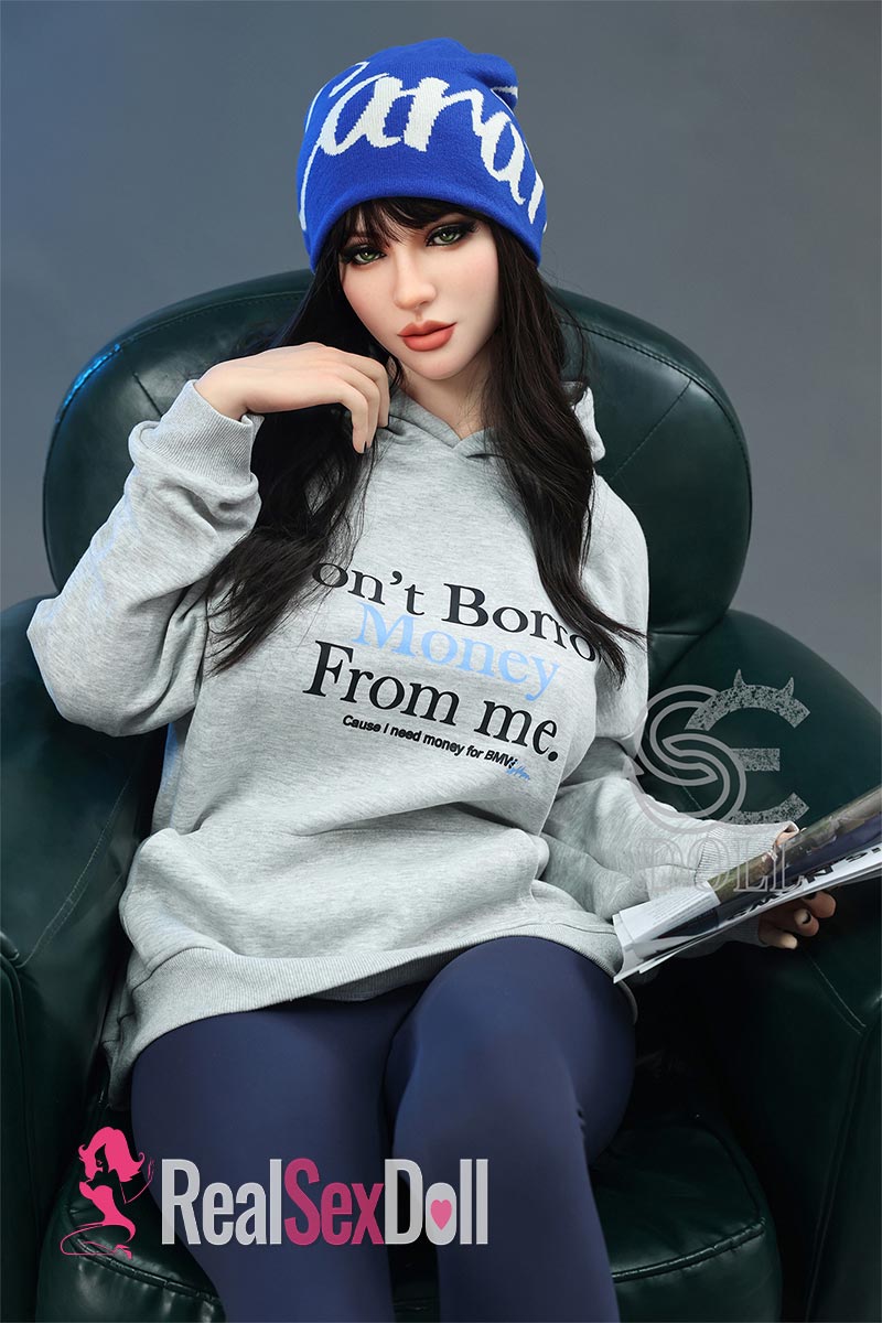 T167cm / 5ft5 F-cup Real Skin Texture Silicone Pro Sex Doll Cindy.B with Head #136SC