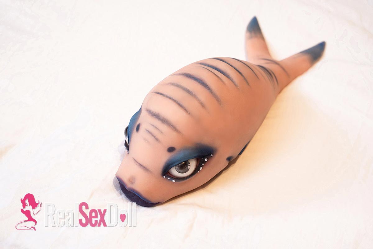 38cm / 15 TPE Fish Sex Toy Male Masturbator Pocket Pussy vista 5